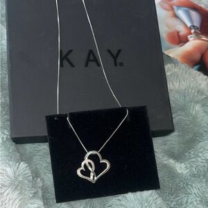 Silver Heart Necklace from Kay’s